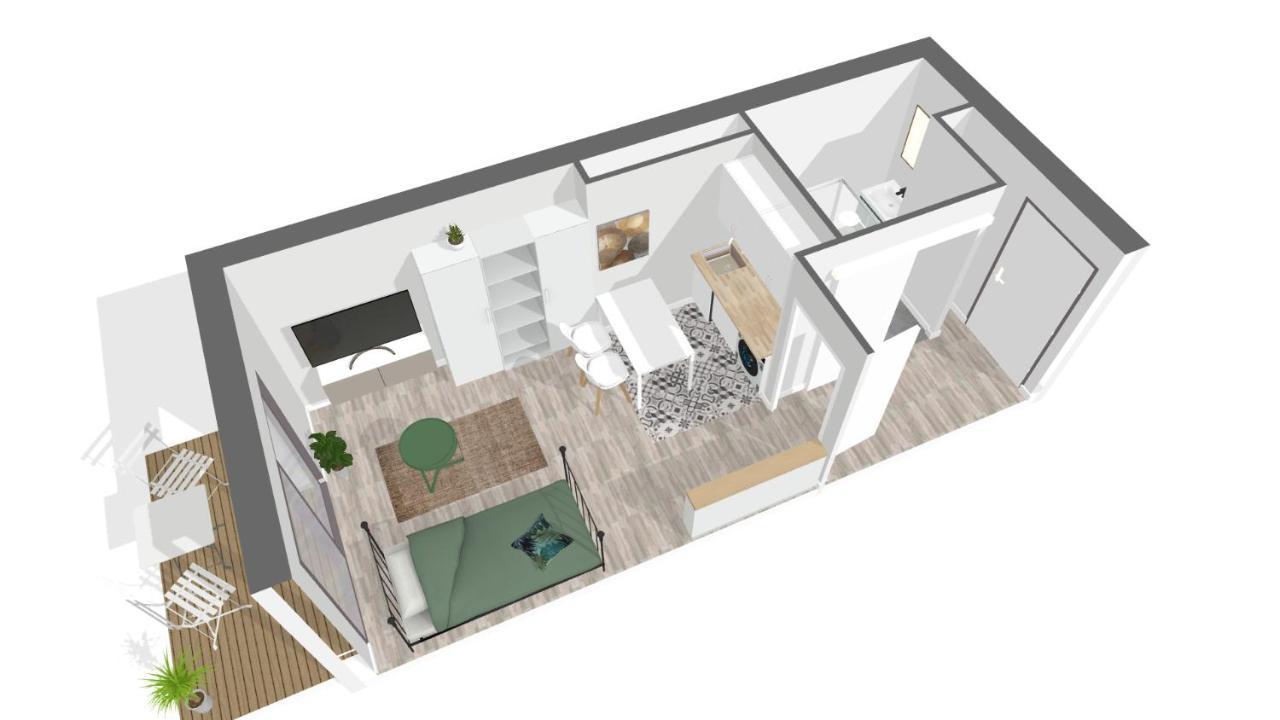 La Casita - Studio Confort Avec Terrasse Et Parking Prive- La Grande Motte, Montpellier Kültér fotó