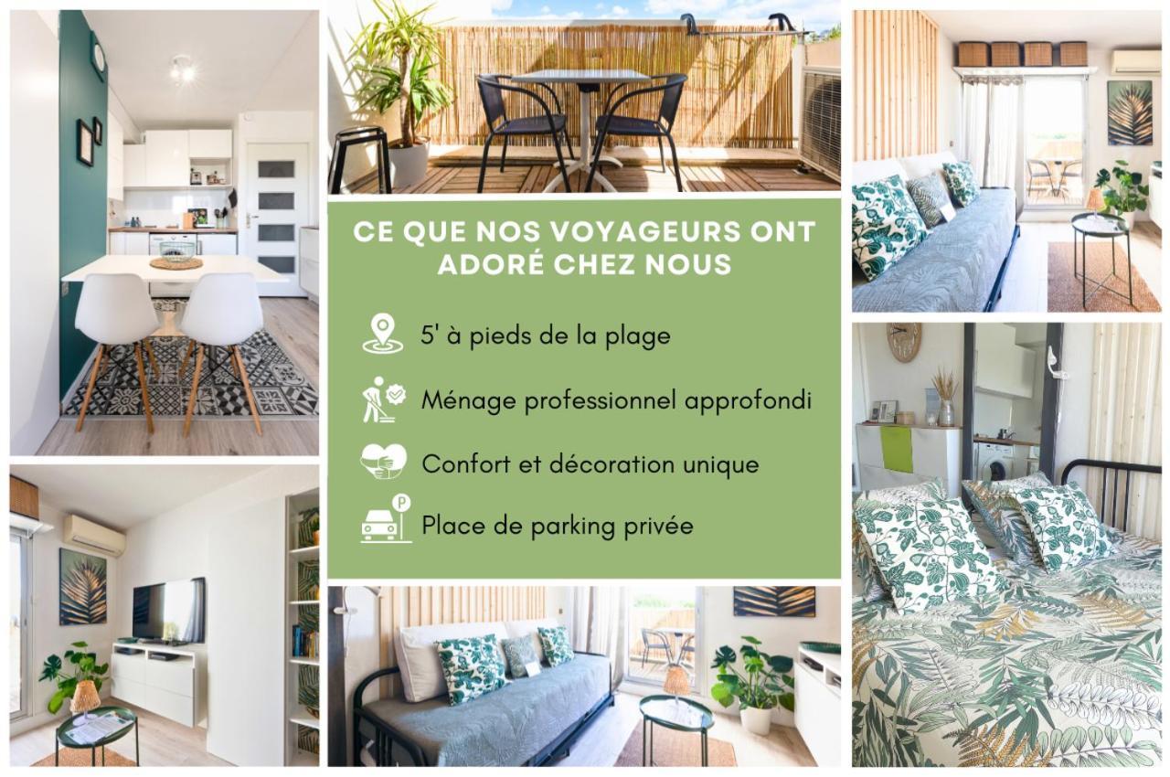 La Casita - Studio Confort Avec Terrasse Et Parking Prive- La Grande Motte, Montpellier Kültér fotó